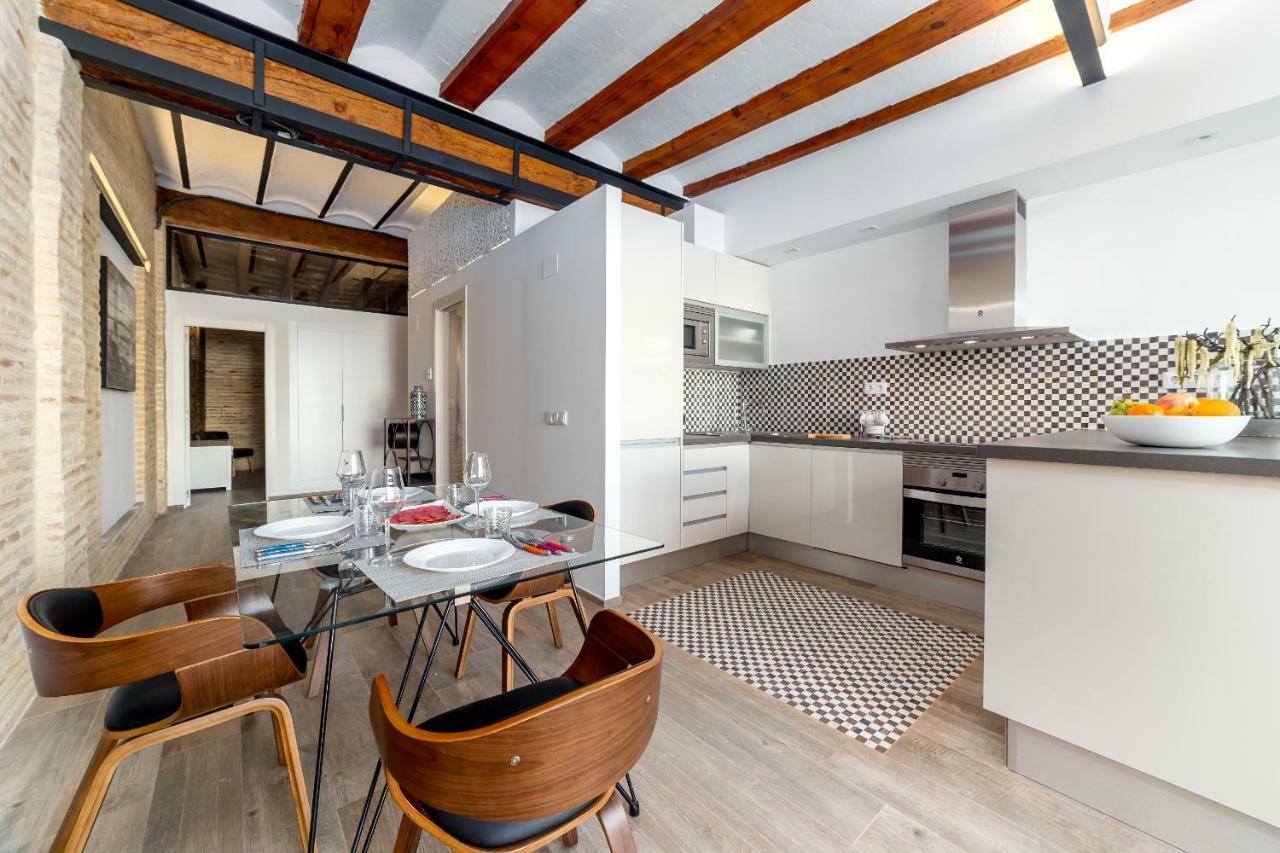 Apartament Florit Flats - Center Luxurious 1Br 1Ba Terrace Wi-Fi Ac Walencja Zewnętrze zdjęcie